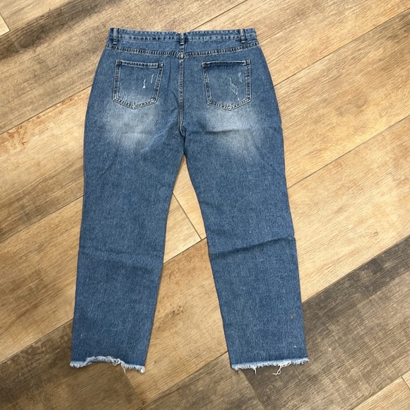 NWOT {Genleck}Sz 2XL Genleck Women’s Ripped Boyfriend Skinny Jeans - Picture 4 of 9